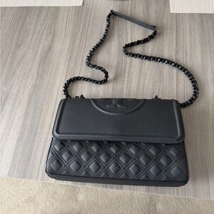 Tory Burch Fleming Matte Medium Shoulder Bag